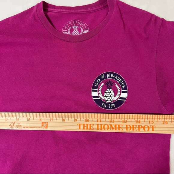 LOVE & PINEAPPLES Womens Always Take the Scenic Route with Jeeps Tshirt Small - Picture 5 of 6